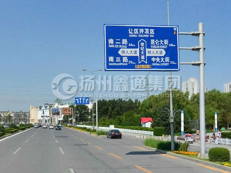 BZG-004，交通標志桿，鍍鋅交通標志桿