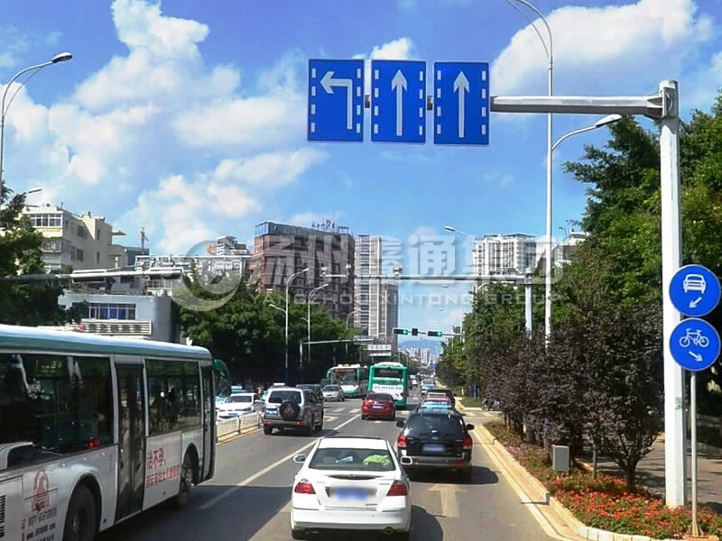 BZG-007，交通標志桿，分道標志桿