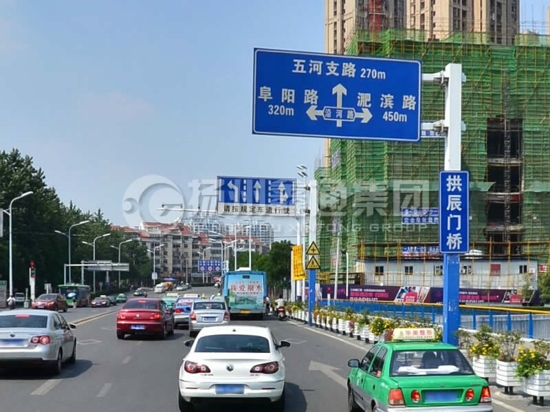 BZG-017，F(xiàn)型交通標(biāo)志桿，合肥交通標(biāo)志桿