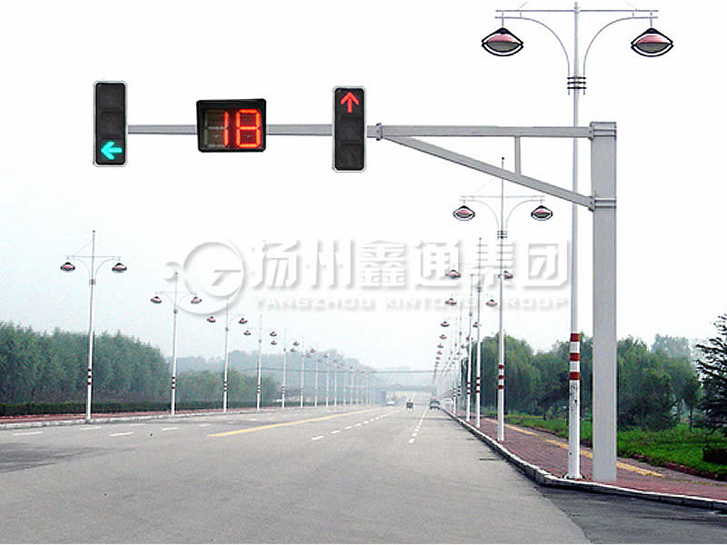 XHDG-052，方桿信號(hào)燈桿，淄博信號(hào)燈桿