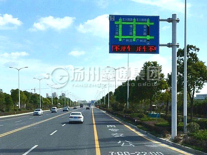 YDP-020，誘導(dǎo)屏桿，流量情報(bào)板立桿